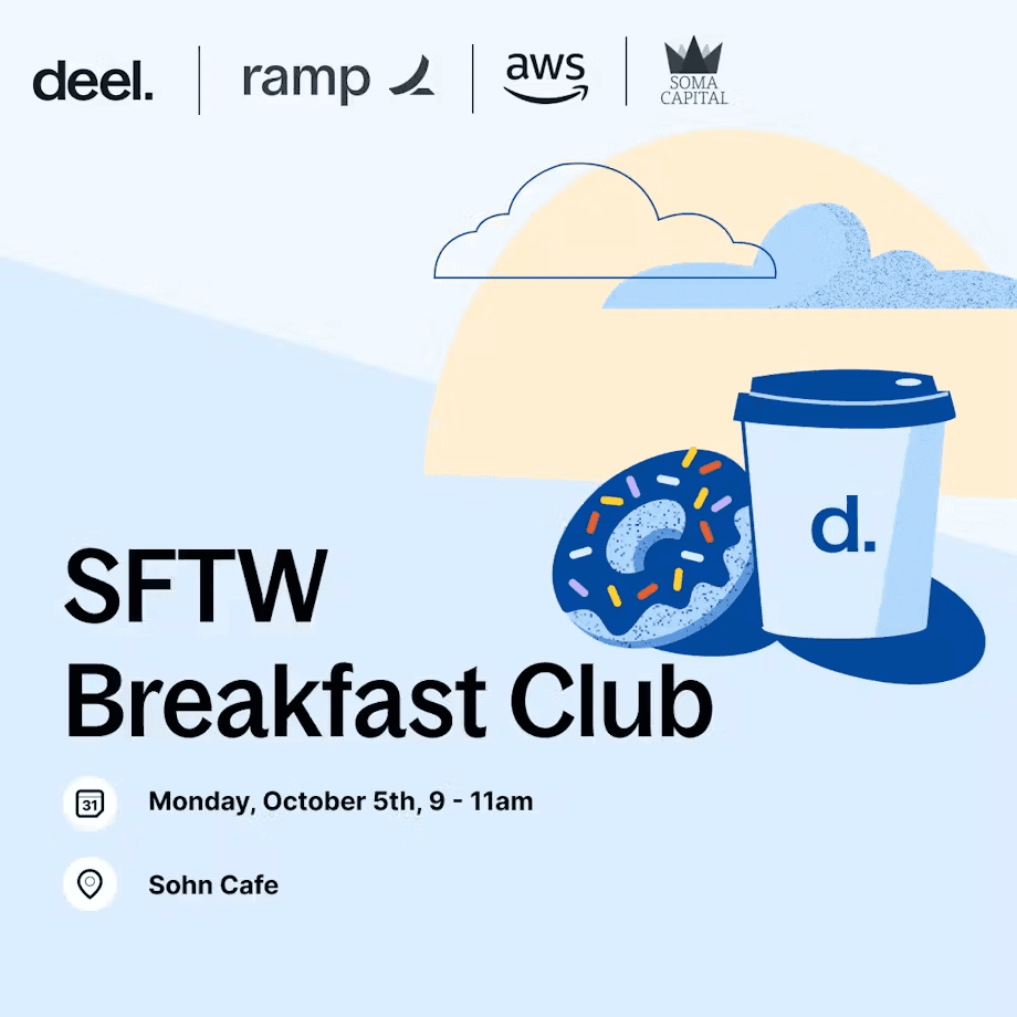 SF TechWeek Welcome Breakfast w/ Deel, Ramp, AWS & SOMA Capital cover art