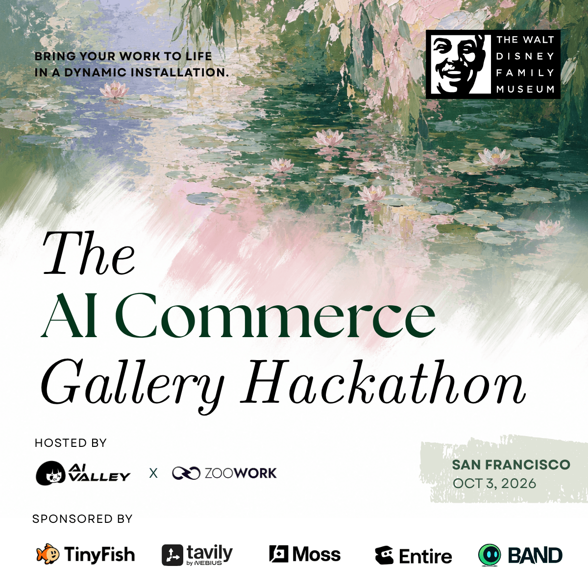 The AI Commerce Gallery - Hackathon | Walt Disney Family Museum cover art