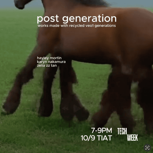 Post Generation | opening reception at TIAT cover art