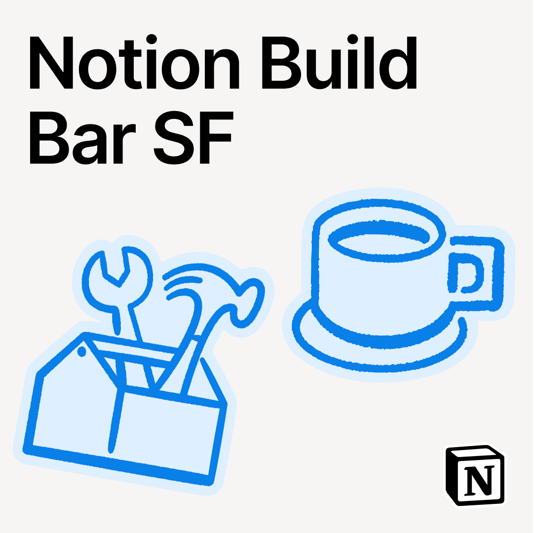 Notion Build Bar SF cover art