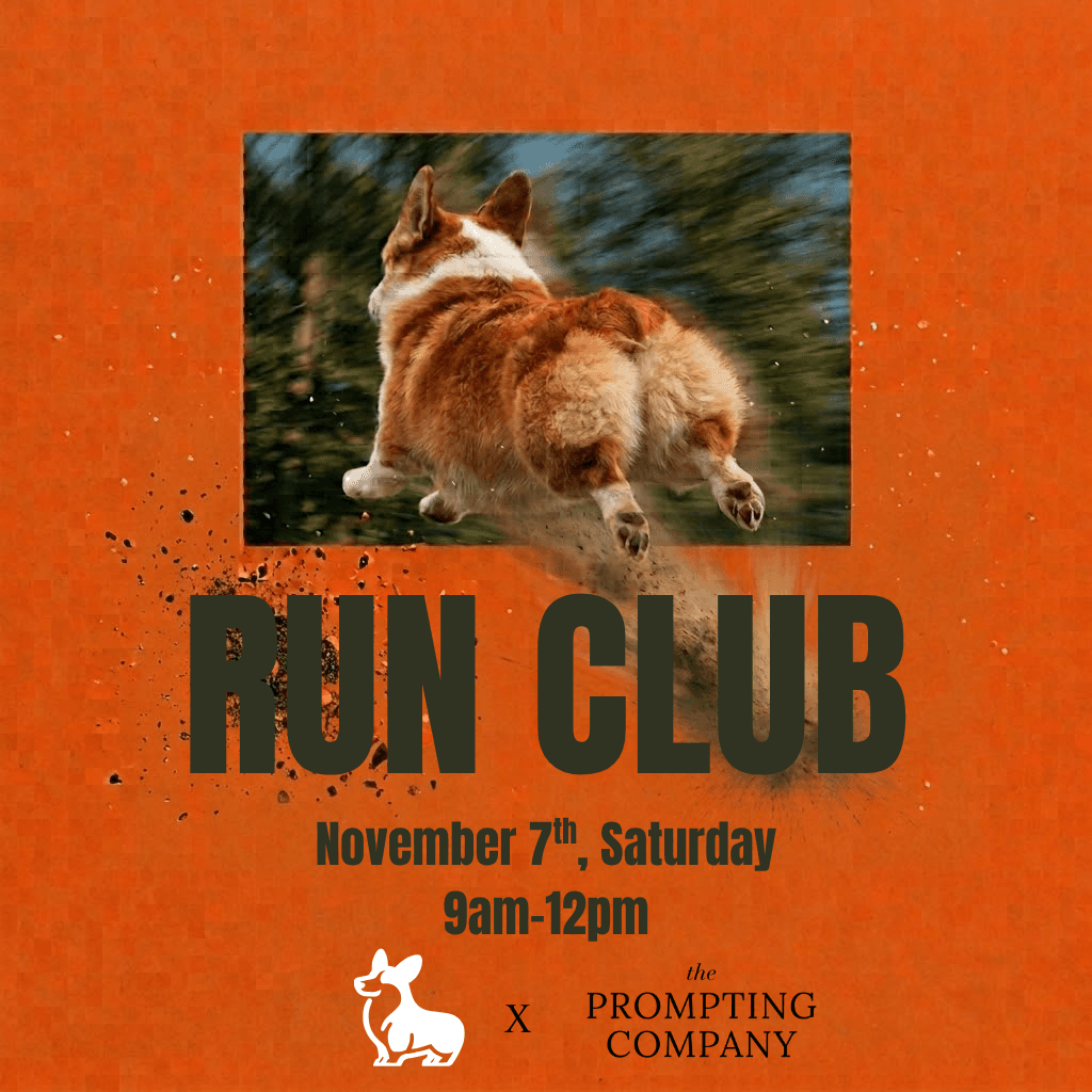 Corgi x The Prompting Company Run Club cover art