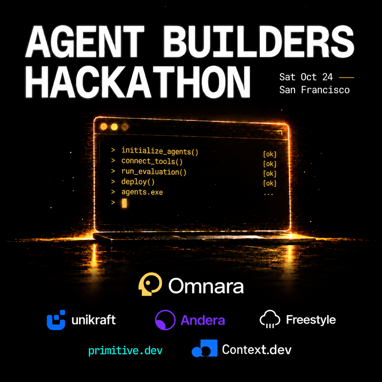 Agent Builders Hackathon cover art