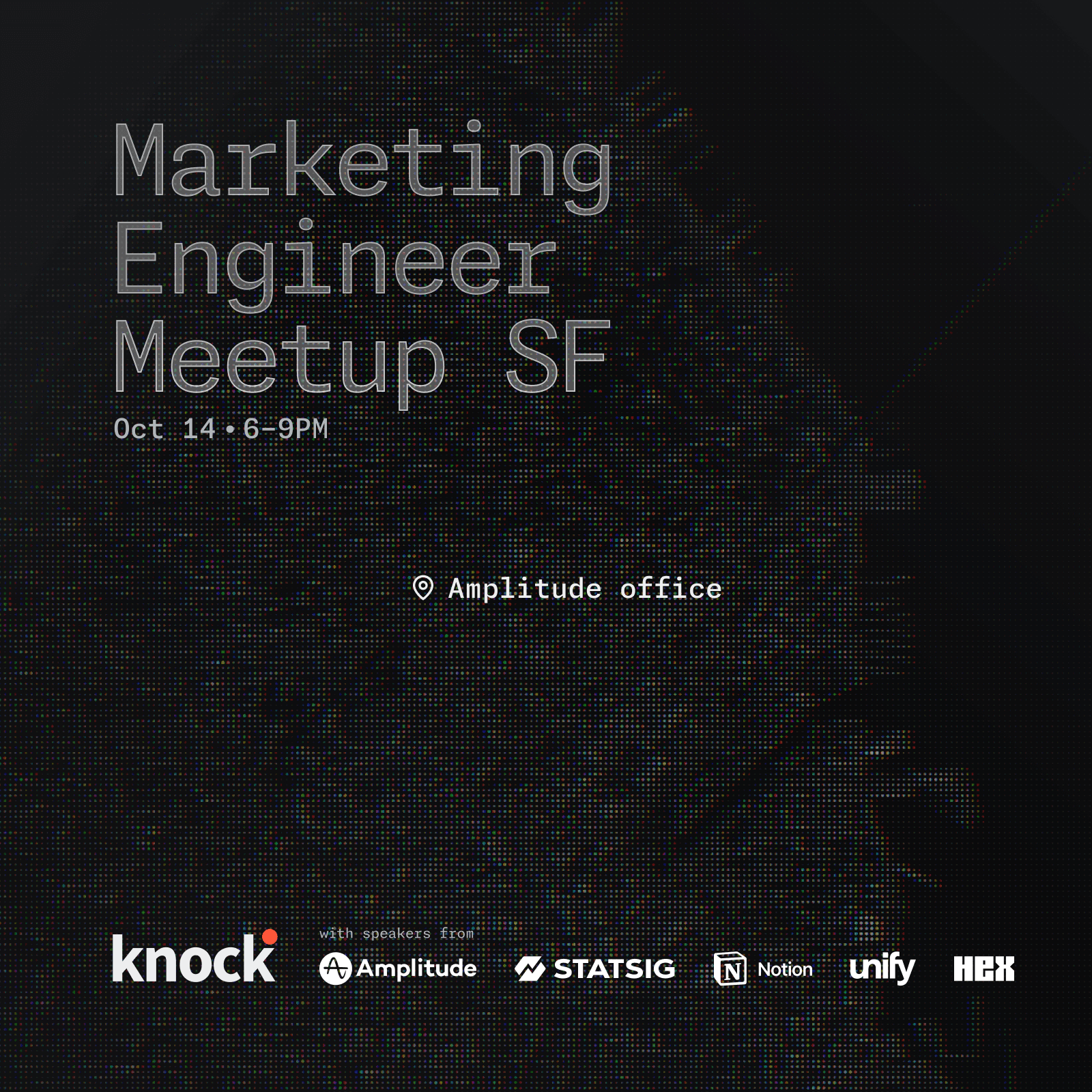 Marketing Engineer Meetup SF cover art