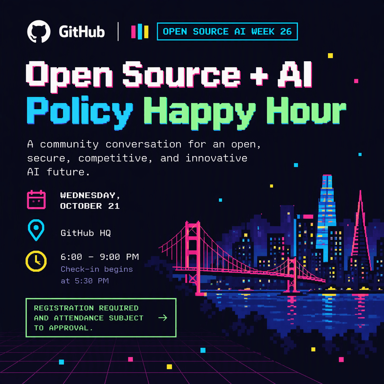 Open Source AI + Policy Happy Hour cover art