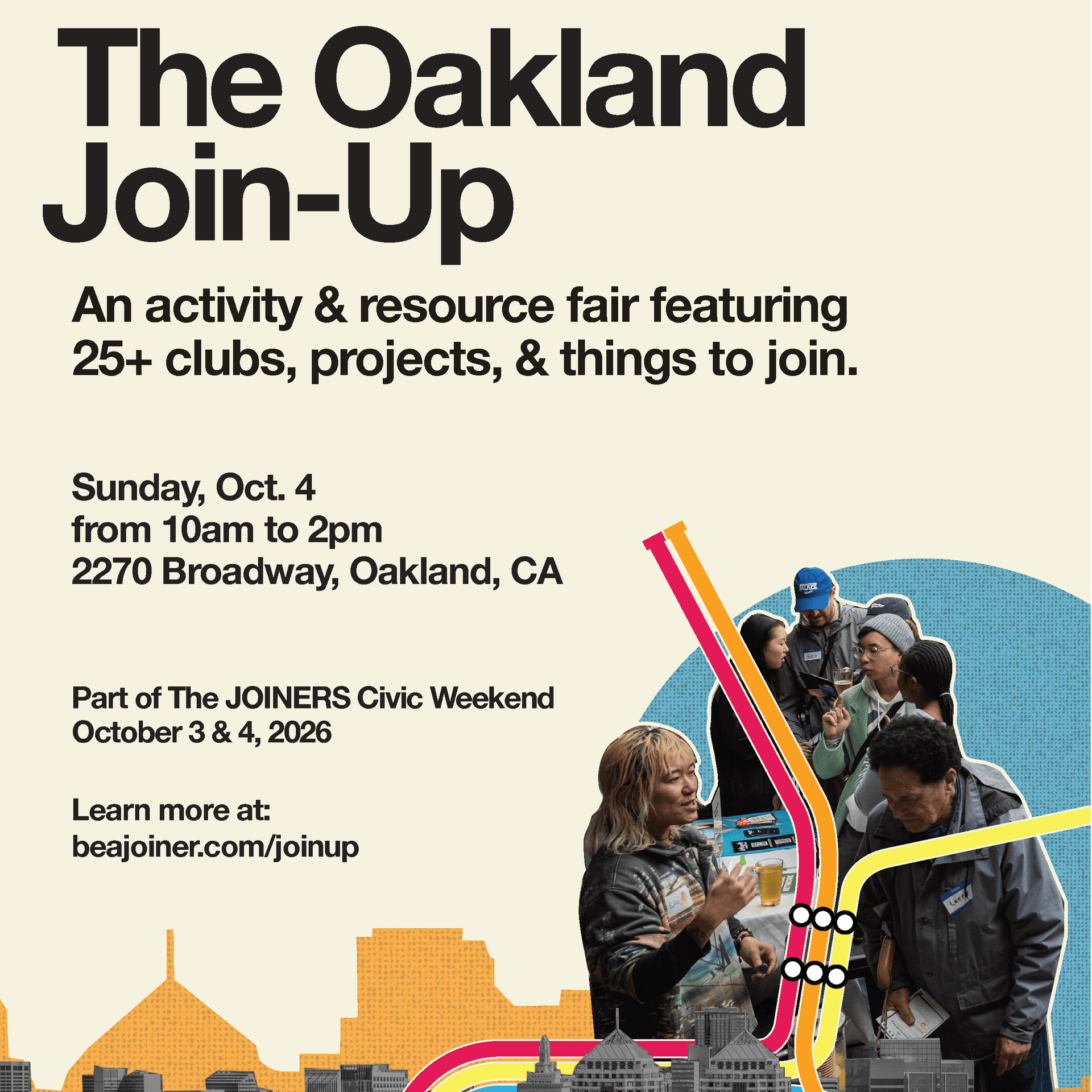 The Oakland Join-Up: Fall Activity Fair cover art