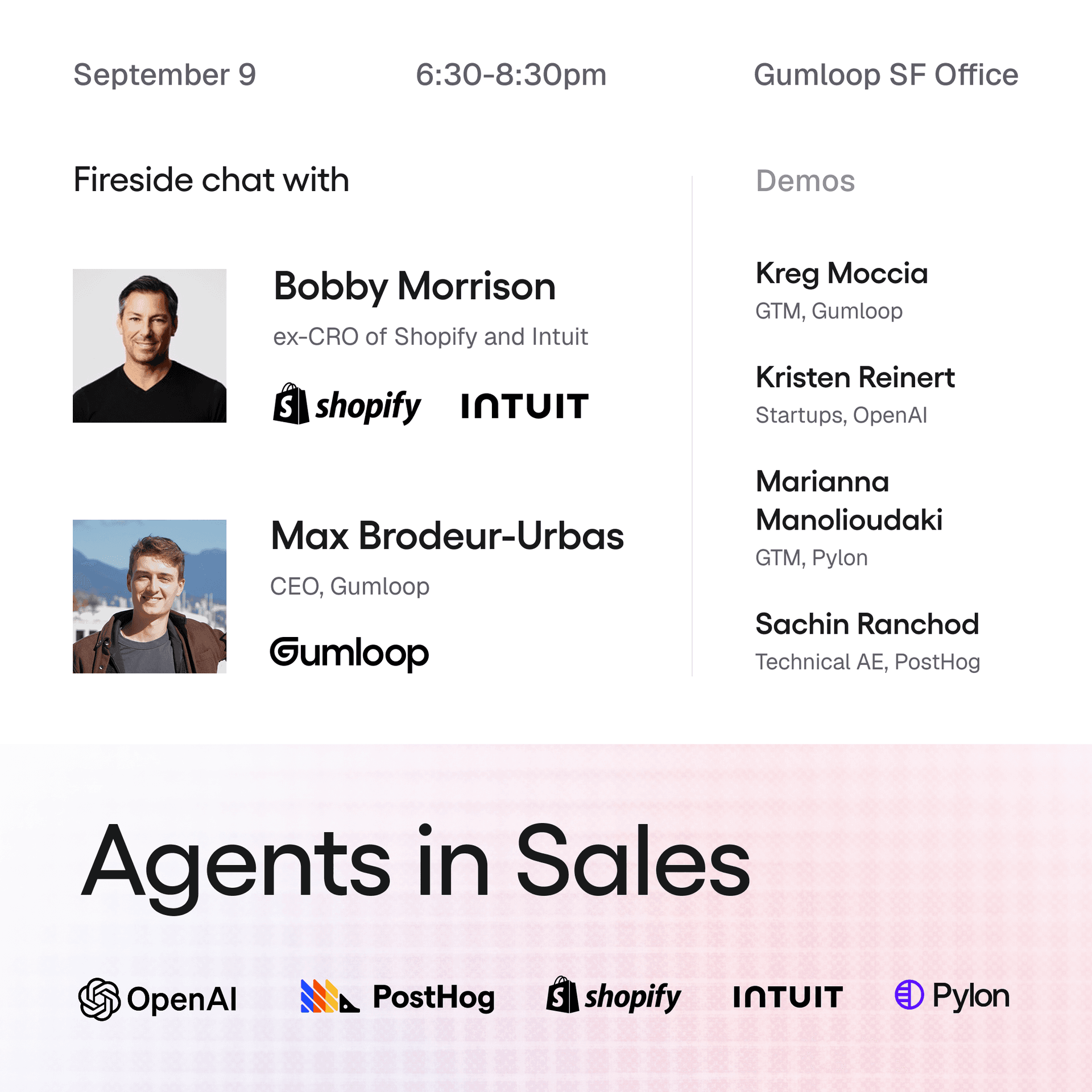 Agents in Sales: Fireside Chat with Bobby Morrison (ex-Shopify CRO) cover art
