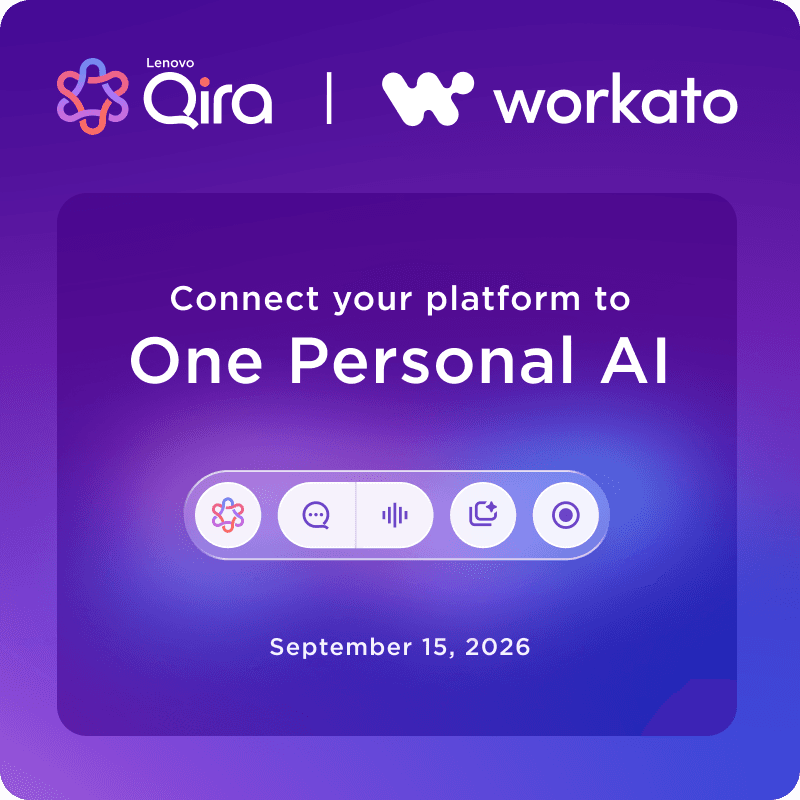 Personal AI | Lenovo x Workato cover art