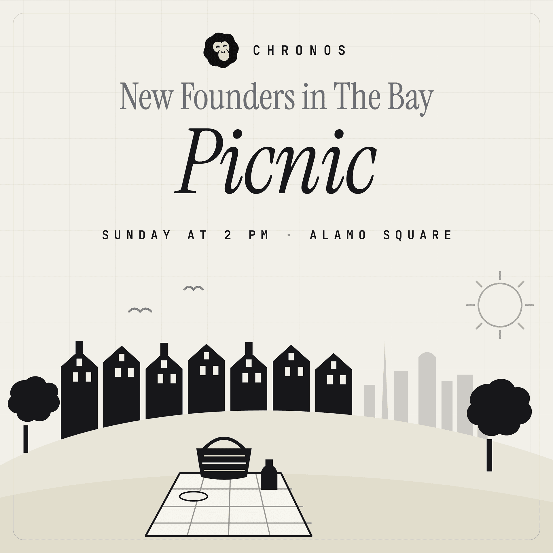 New Founders in The Bay Picnic | Chronos cover art