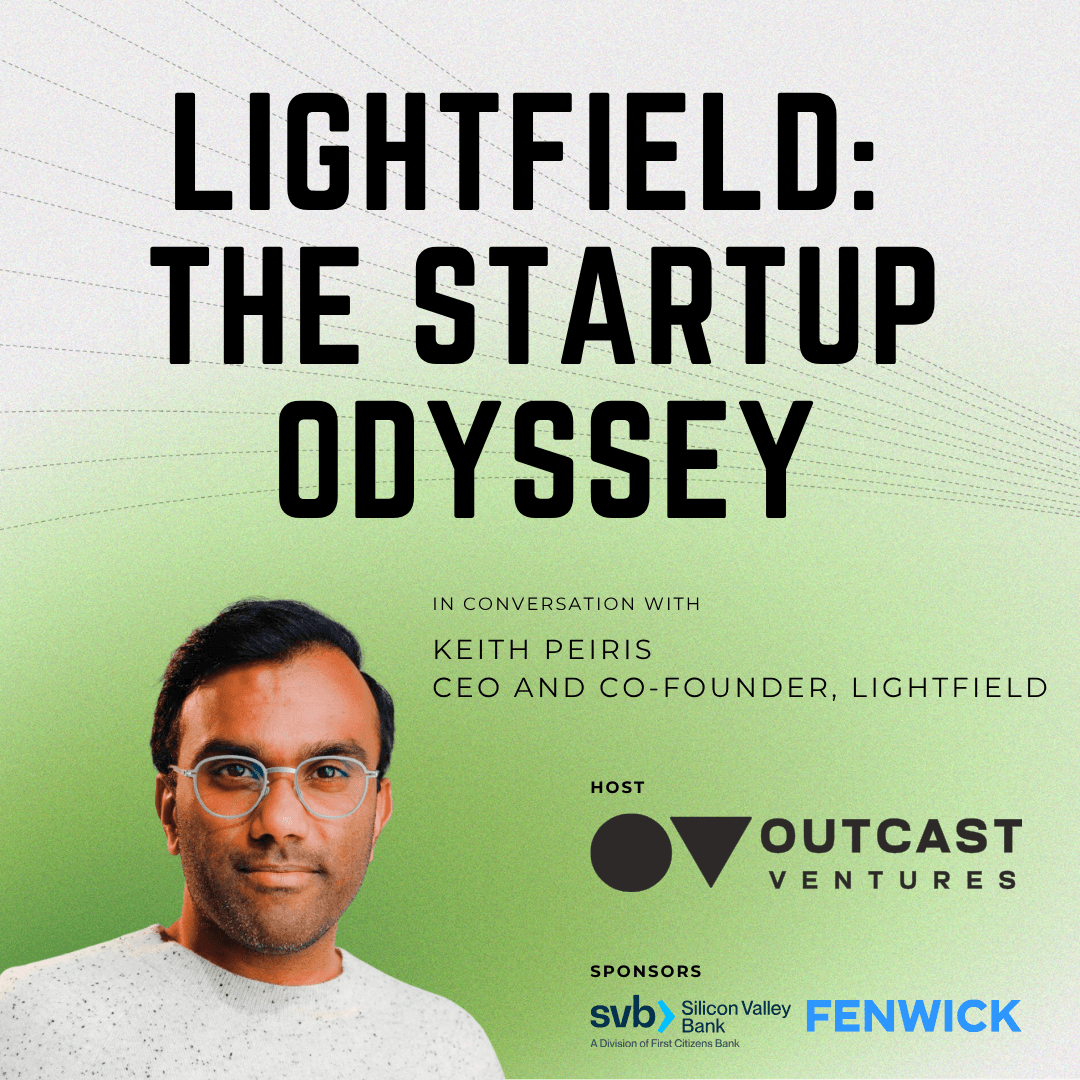 Lightfield: The Startup Odyssey — In conversation with Keith Peiris cover art