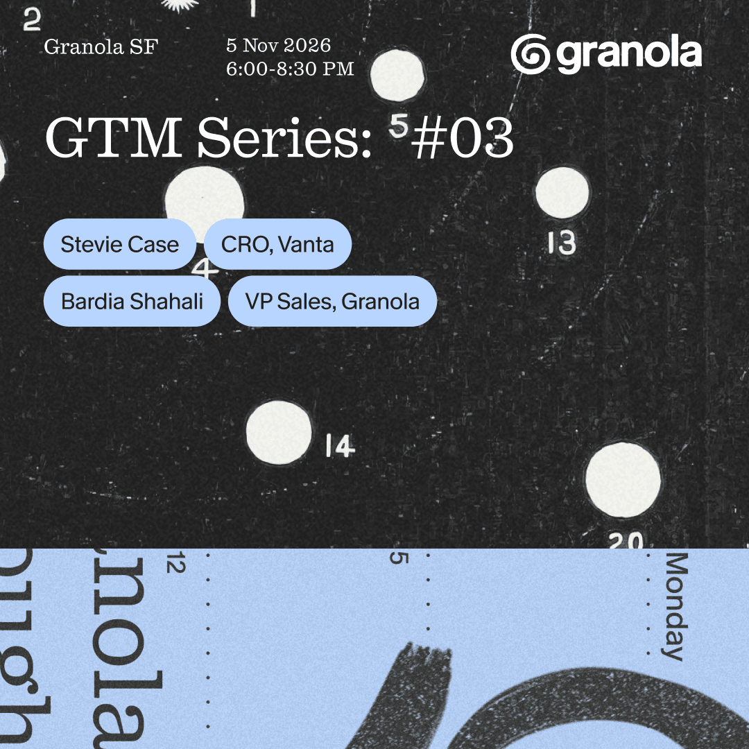 GTM Series #03: Stevie Case (Vanta) cover art