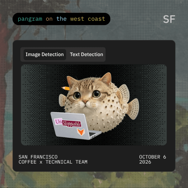 Pangram in SF: Coffee Meetup cover art