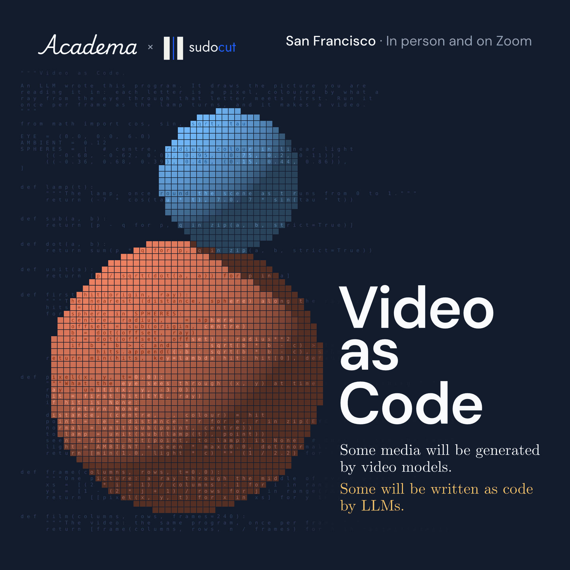 Video as Code: Should AI Generate Pixels, or Write Programs? cover art