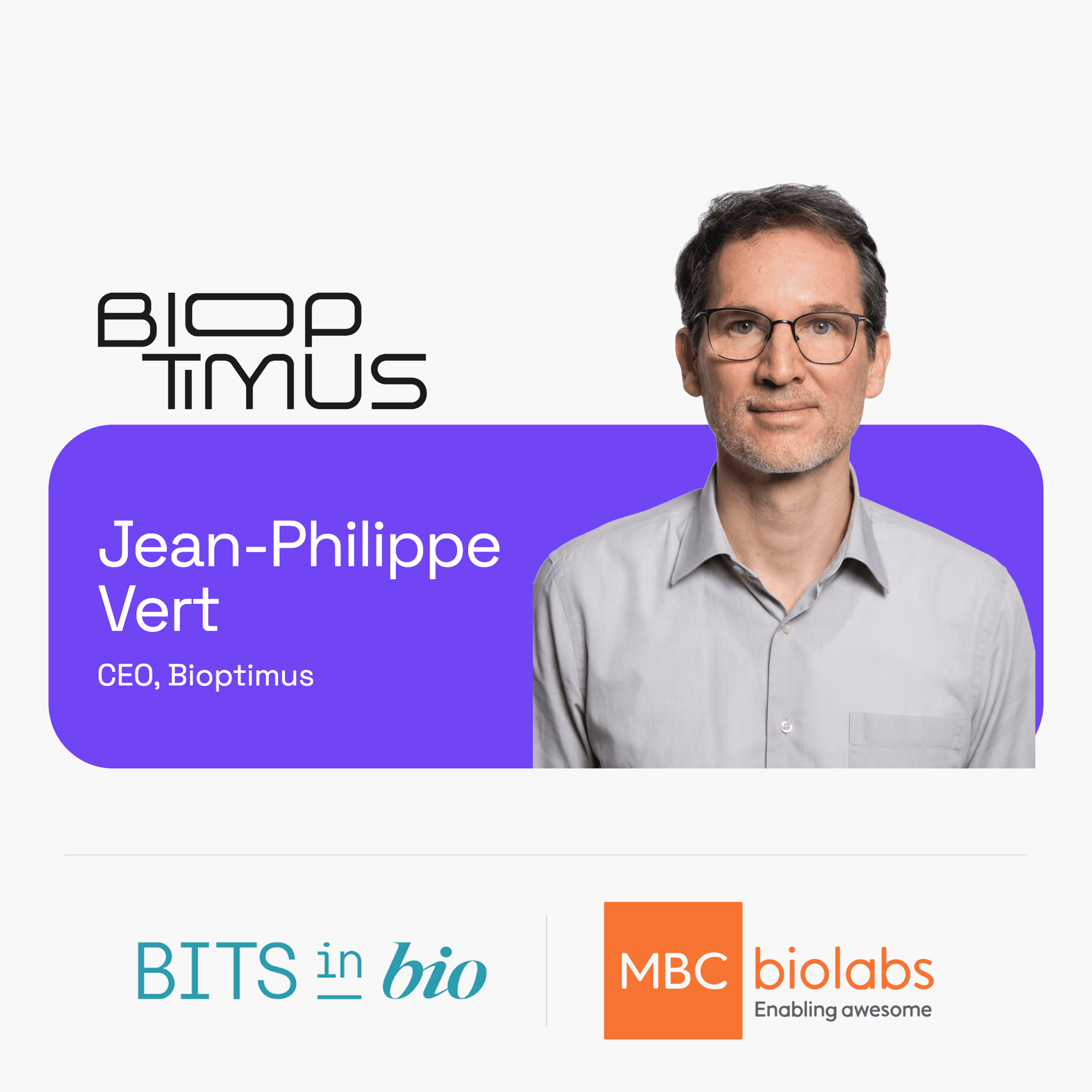 A World Model for Biology: An Evening with Bioptimus CEO Jean-Philippe Vert cover art