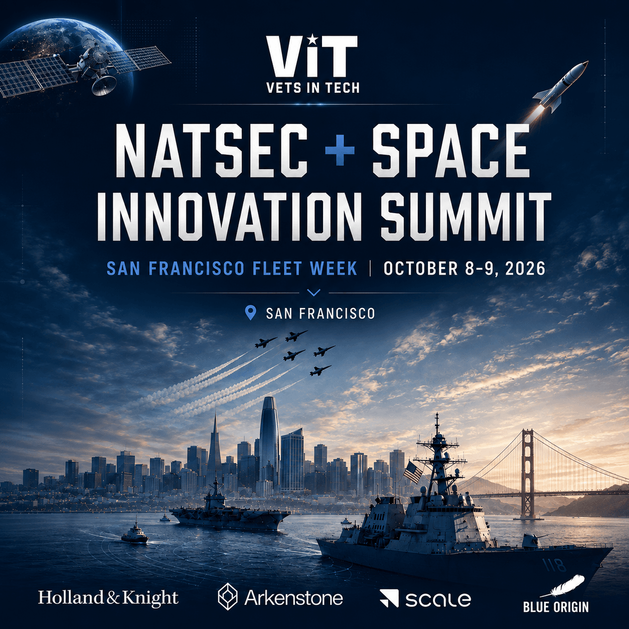 NatSec + Space Innovation Summit | Fleet Week × SF Tech Week cover art