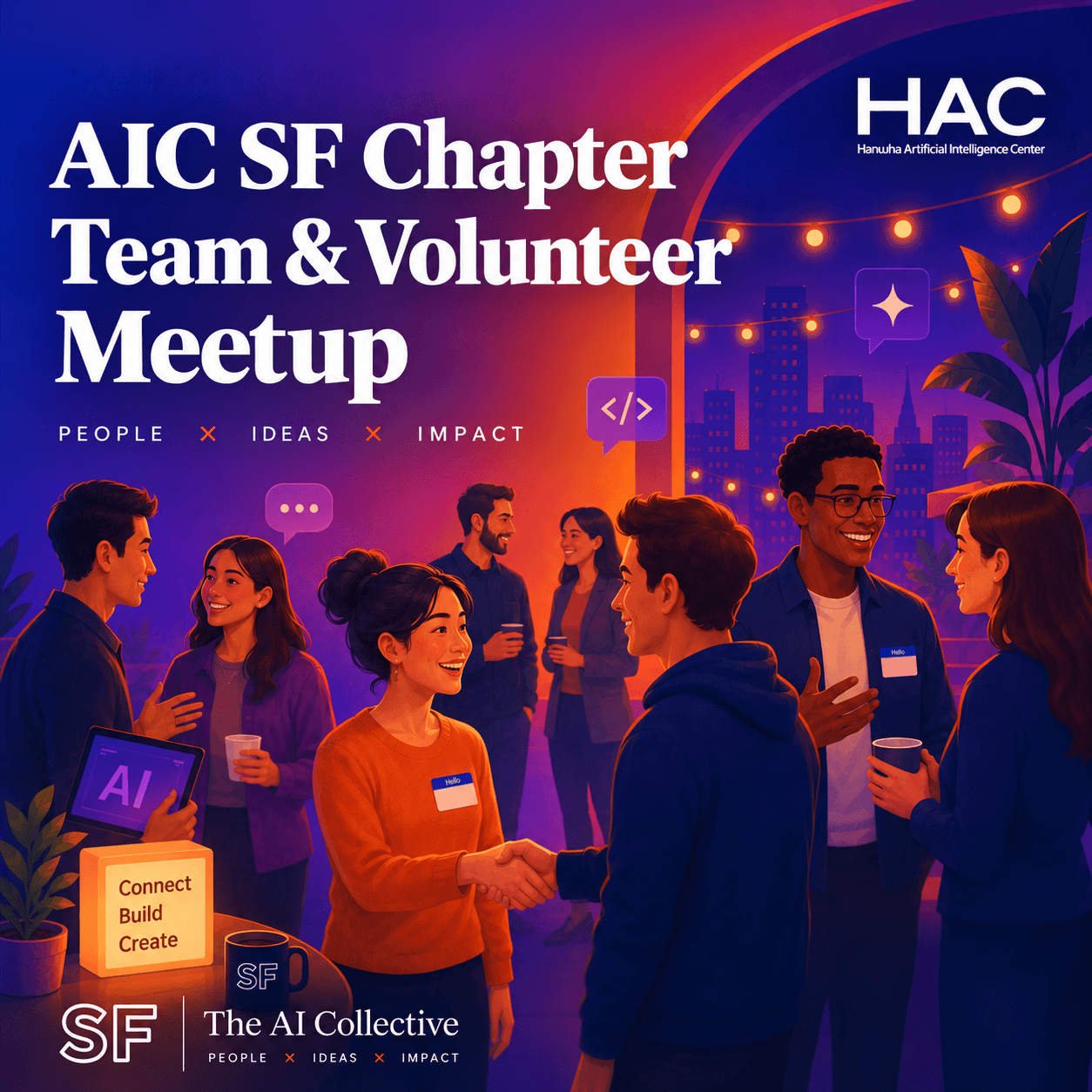 AIC SF Chapter Team & Volunteer Get-Together (w/ The AI Collective) cover art