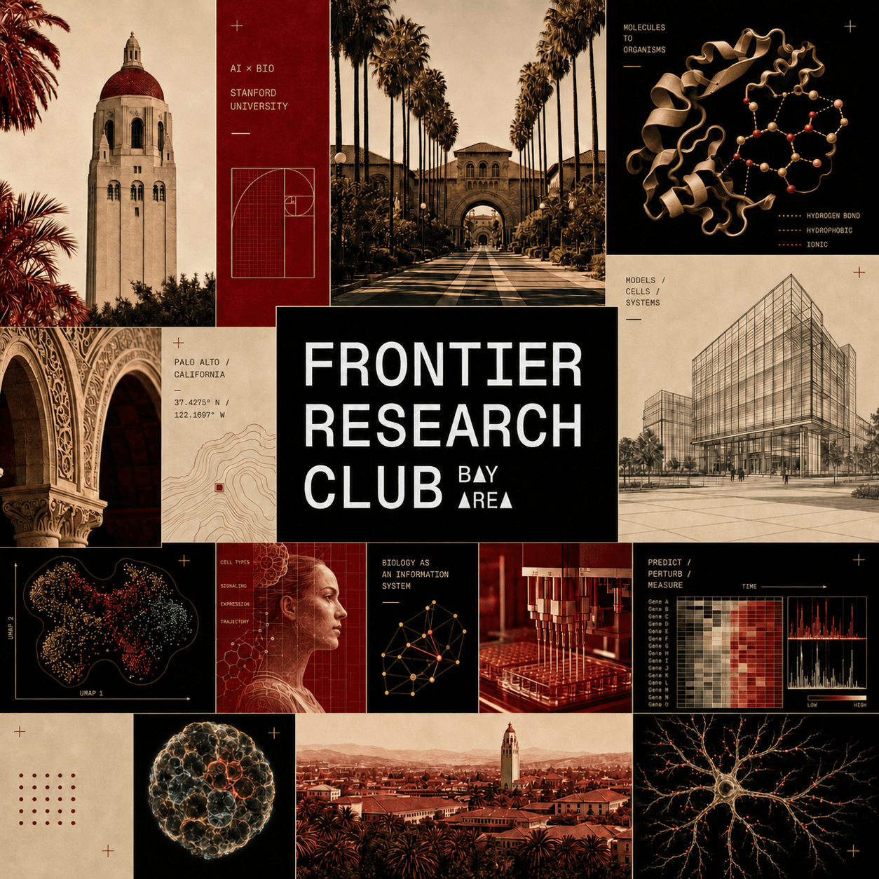 Bay Area Frontier Research Club #20 | AI X Bio: Turning Biological Systems into New Tools & Therapies (dinner + paper discussion @ Stanford) cover art