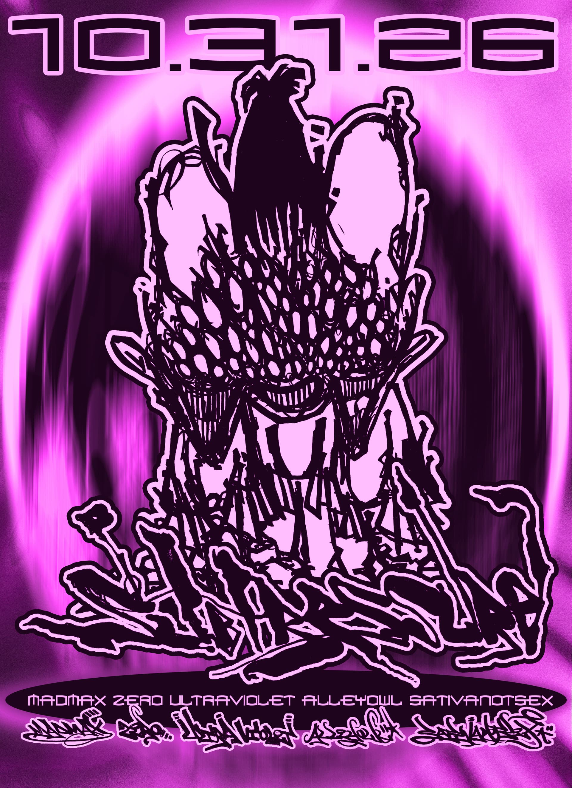 ! SUBPRESSURE HALLOWEEN RAVE ! cover art