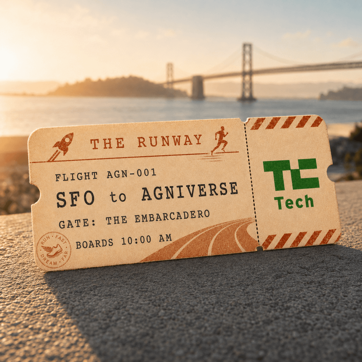 THE RUNWAY 🛫 a morning founder run (An Nayal at TechCrunch Disrupt Week) cover art