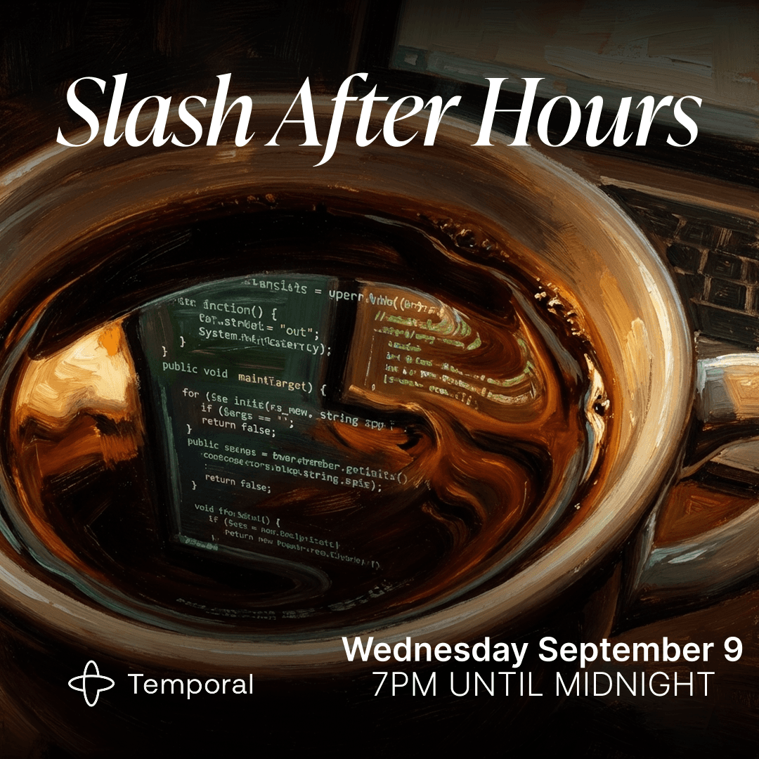Slash X Temporal After Hours ☕ cover art