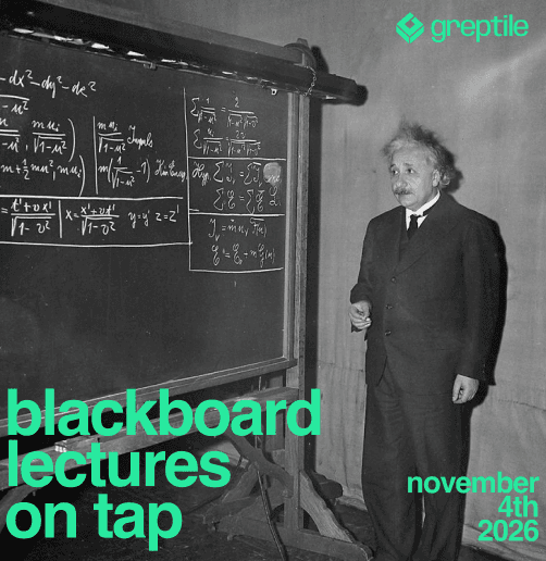 Blackboard Lectures on Tap cover art