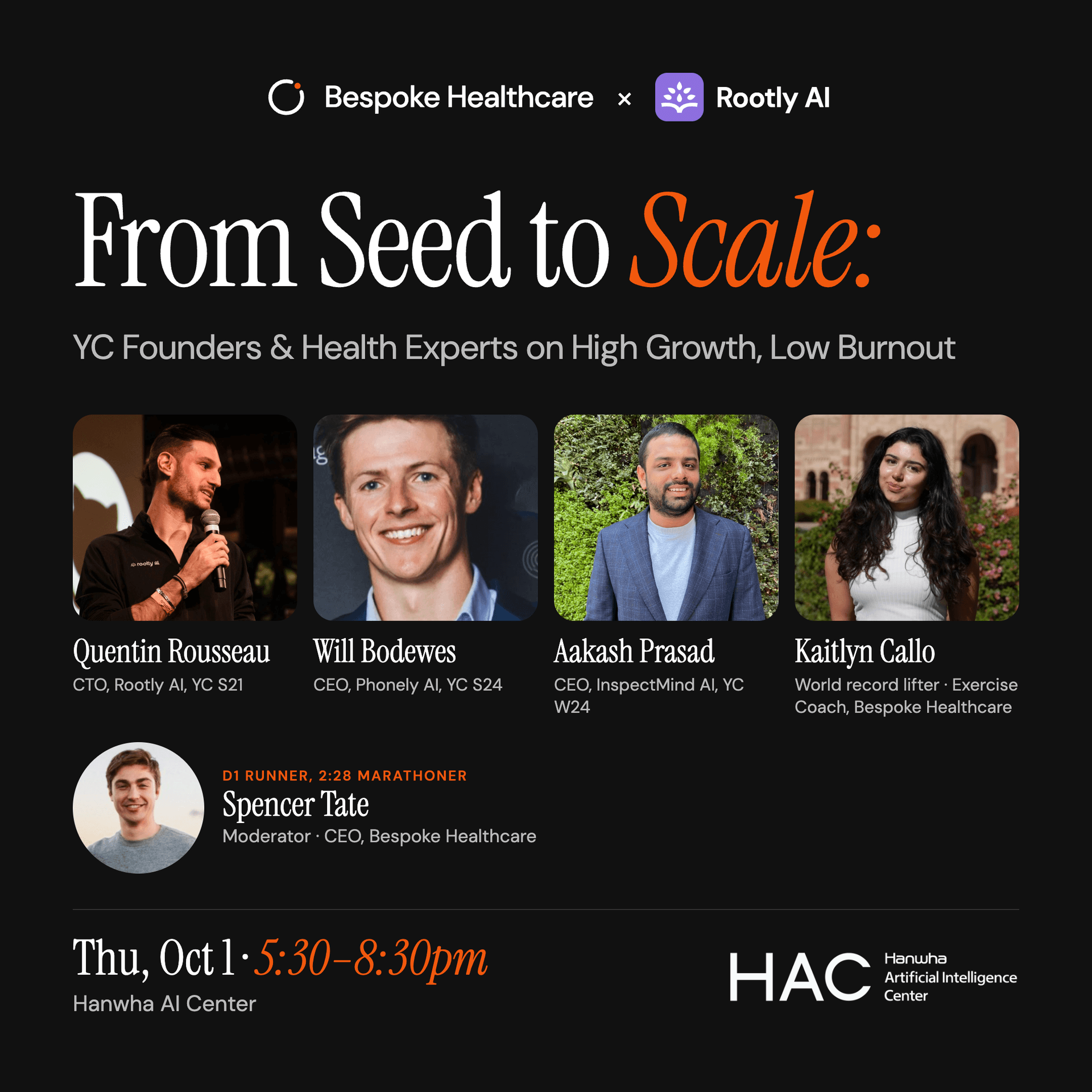 From Seed to Scale: YC Founders & Health Experts on High Growth, Low Burnout cover art