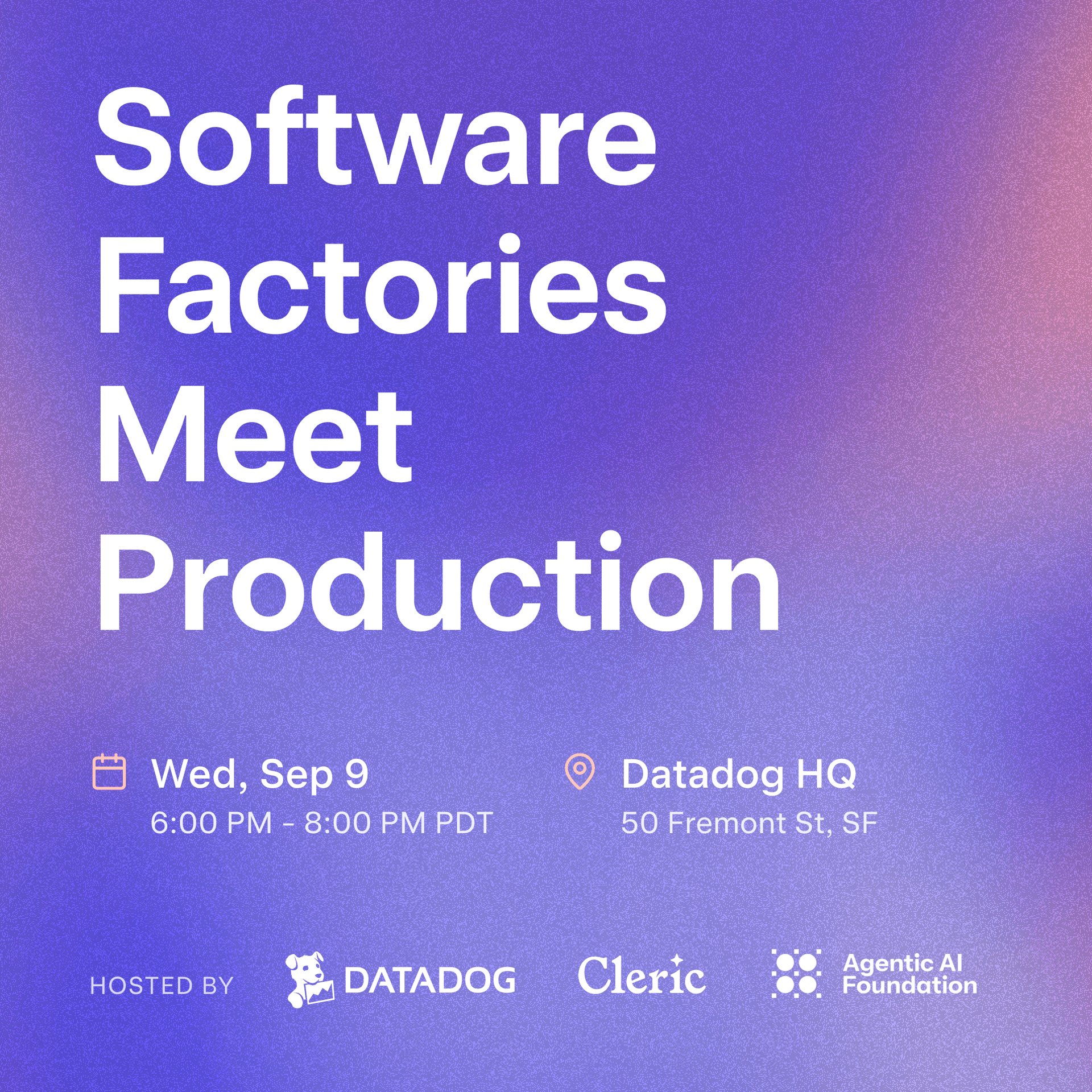 Software Factories Meet Production cover art
