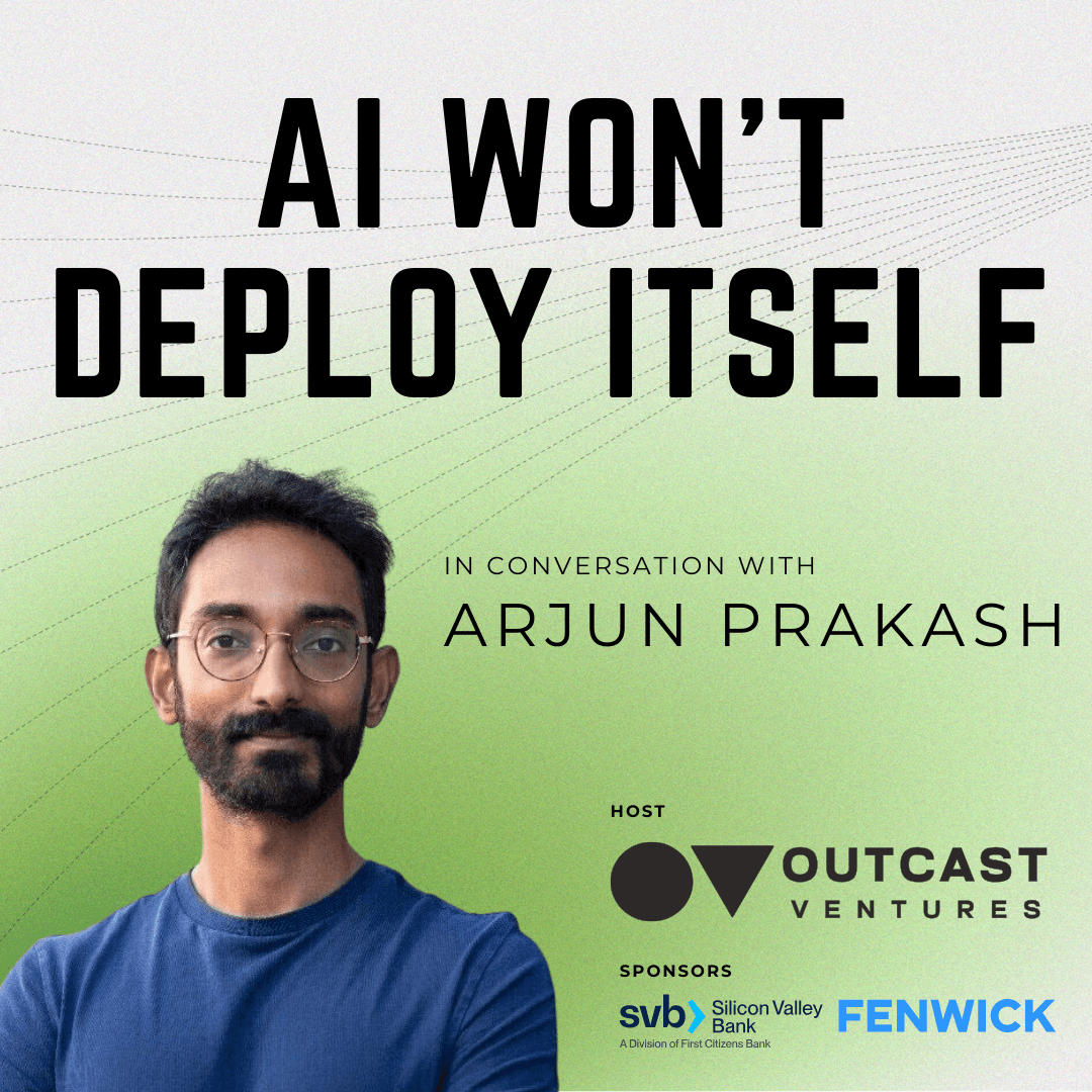 AI Won't Deploy Itself — In conversation with Arjun Prakash (CEO of Distyl) cover art