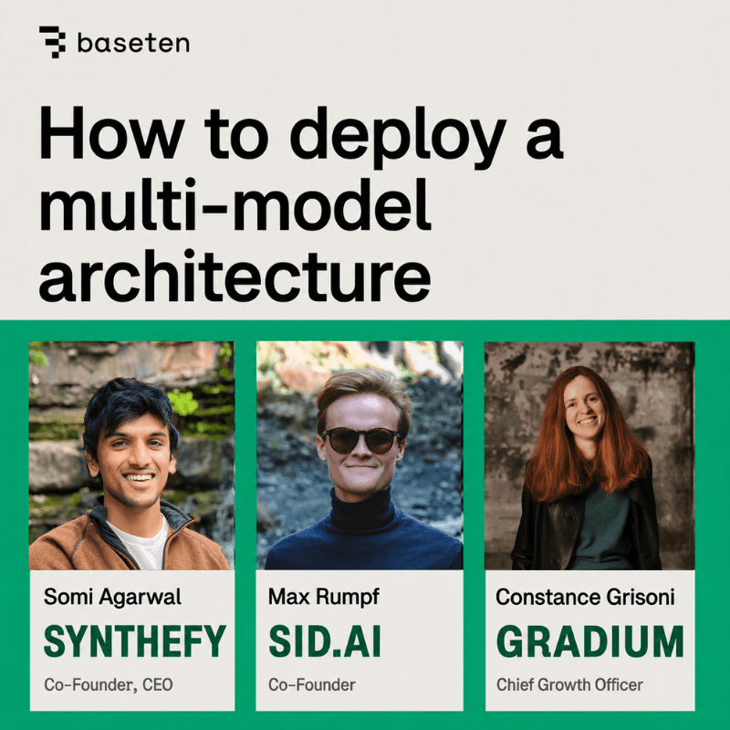 How to deploy a multi-model architecture cover art