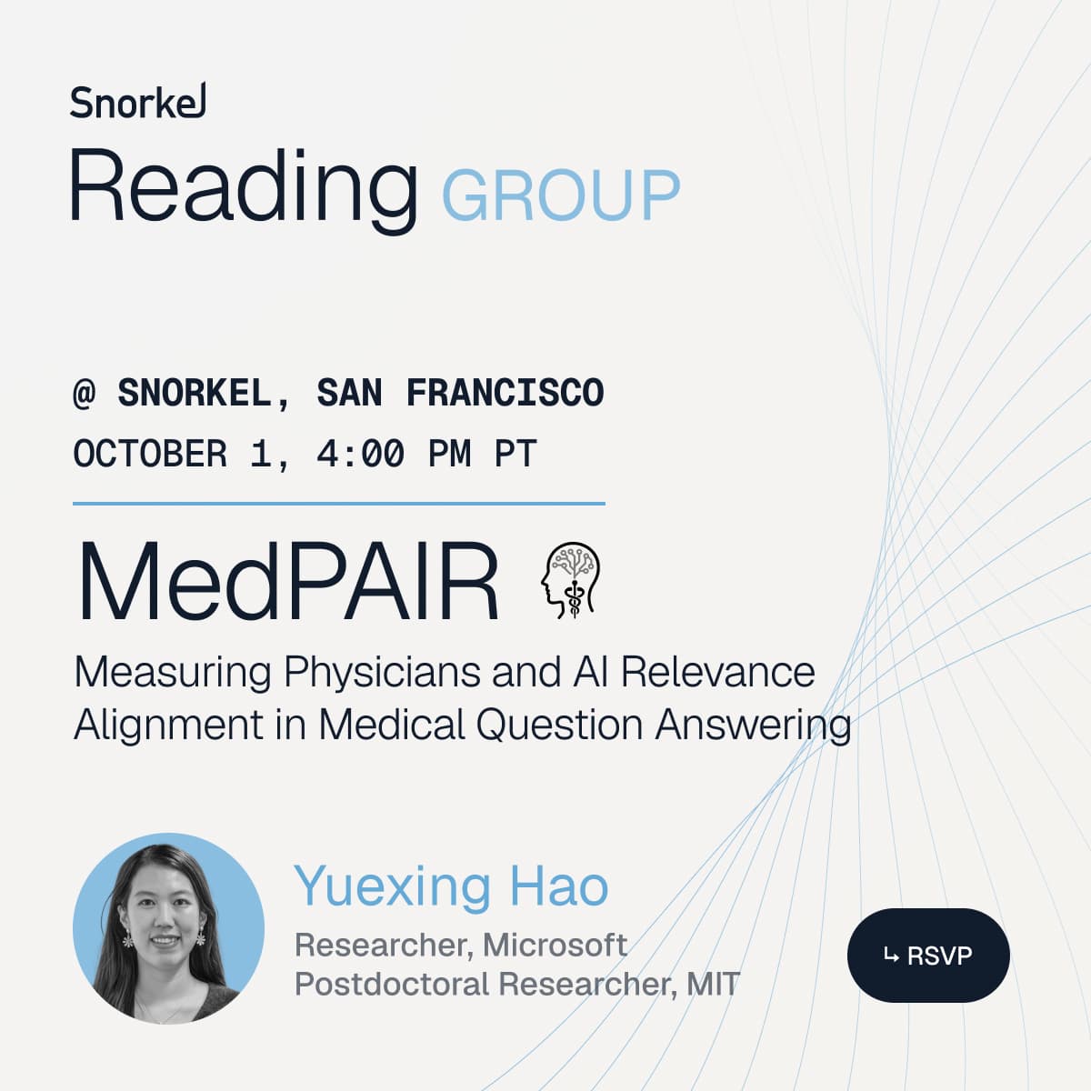 Reading Group (+🧋): Measuring Physicians and AI Relevance Alignment with MedPAIR cover art