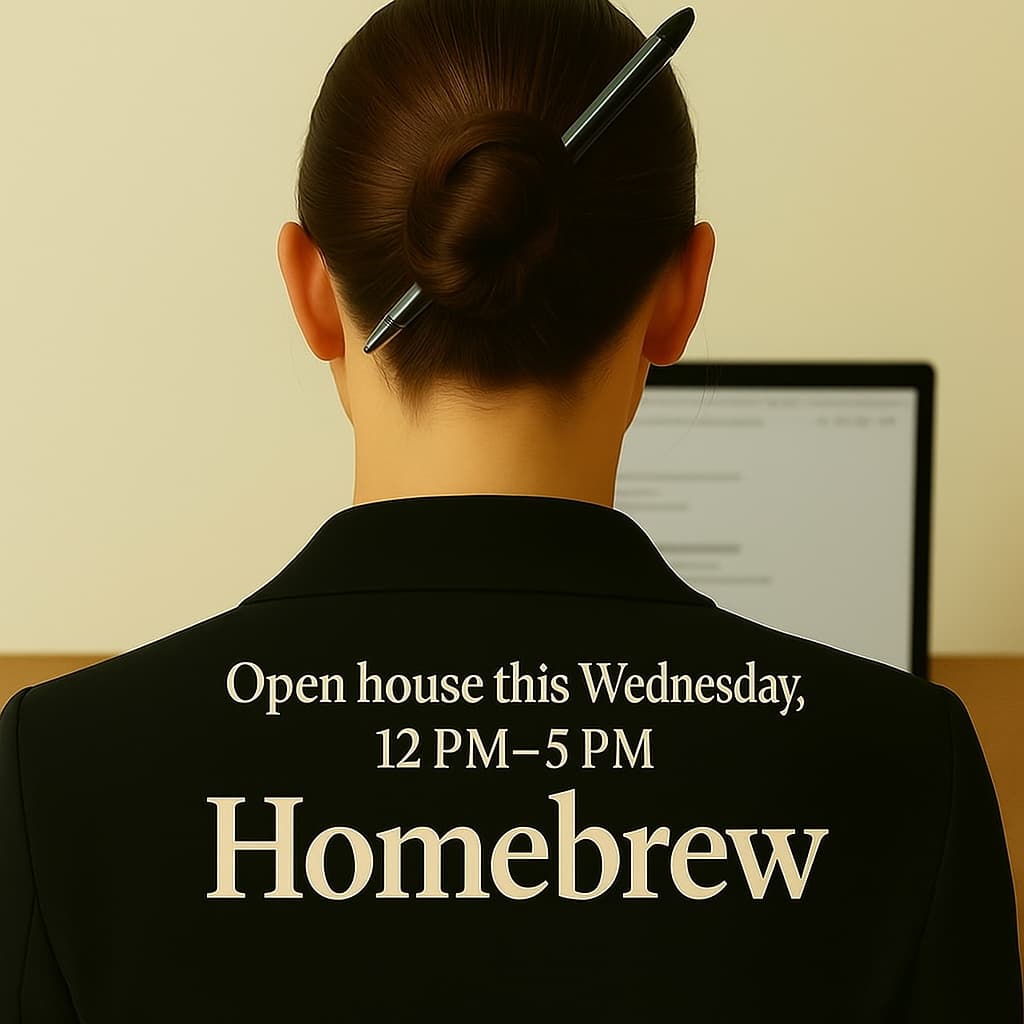 Co-work at Homebrew Club – Open House Edition! cover art