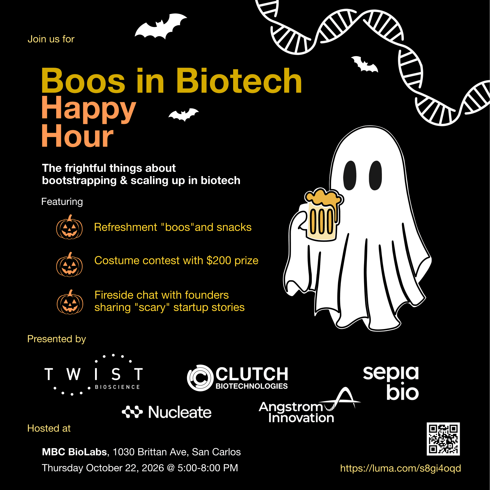 Boos in Biotech Happy Hour cover art