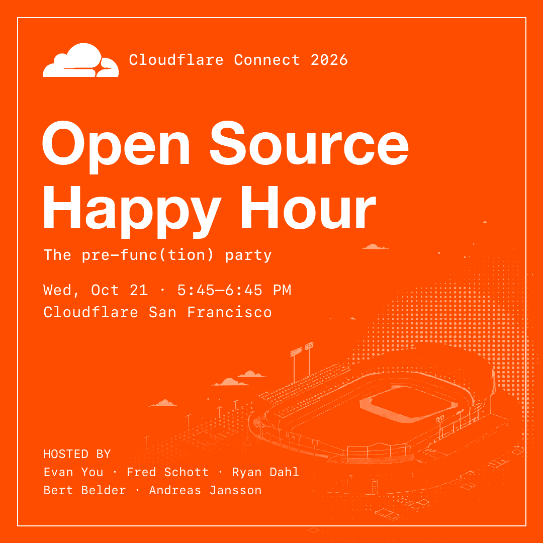 Cloudflare Open Source Happy Hour: The Pre-func(tion) Party cover art