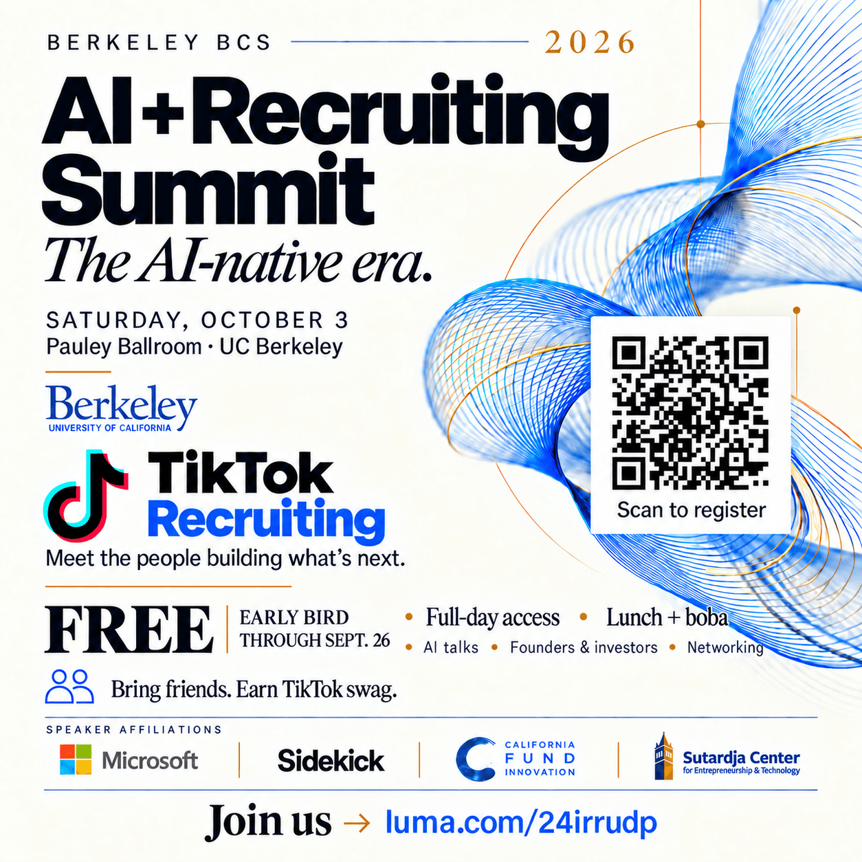 Berkeley BCS 2026 AI + Recruiting Summit cover art