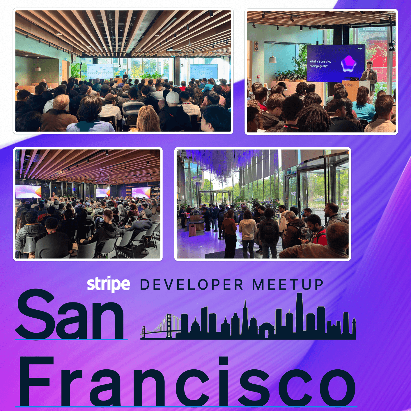 Stripe Developer Meetup San Francisco September 2026 cover art