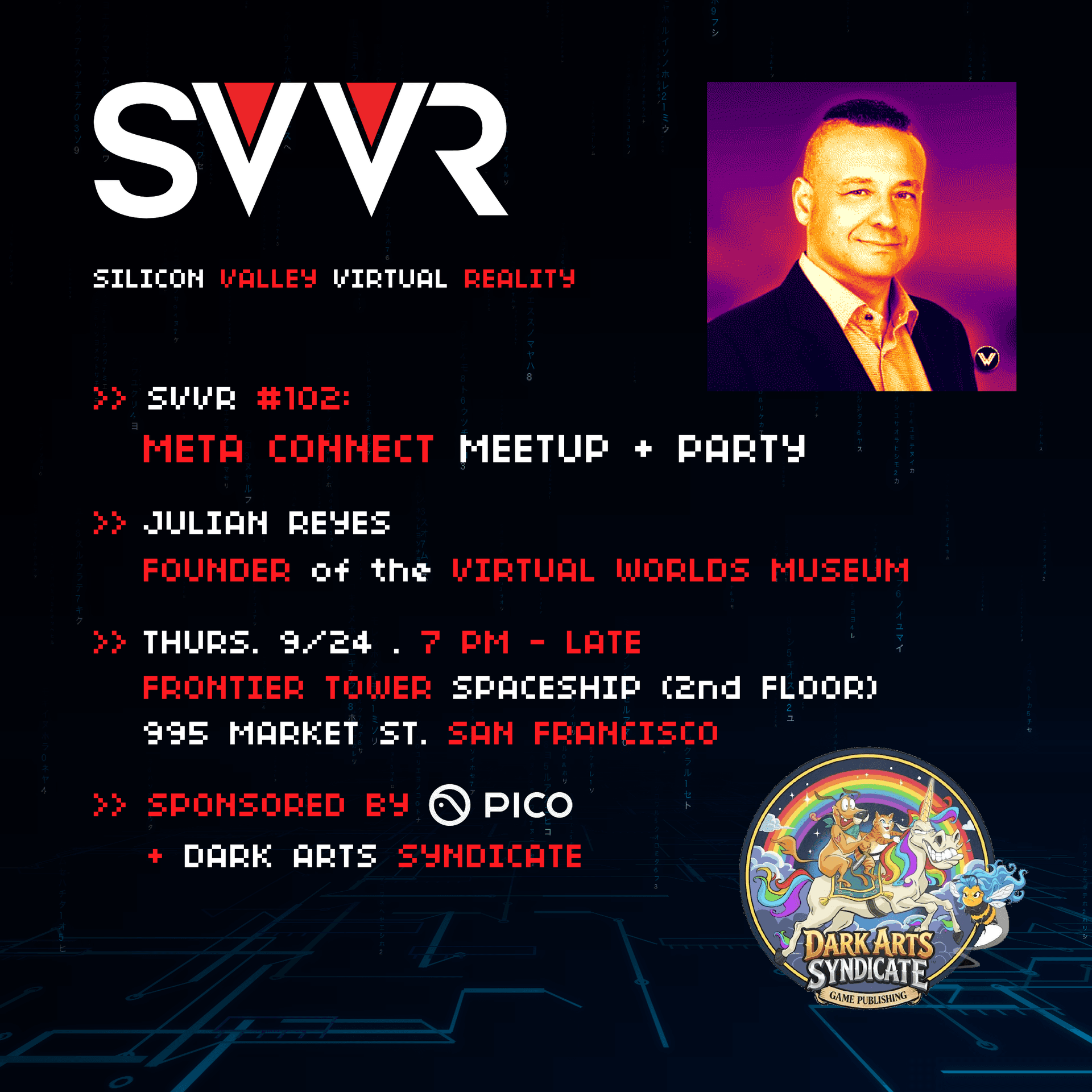 SVVR #102: Meta Connect Meetup + Party cover art