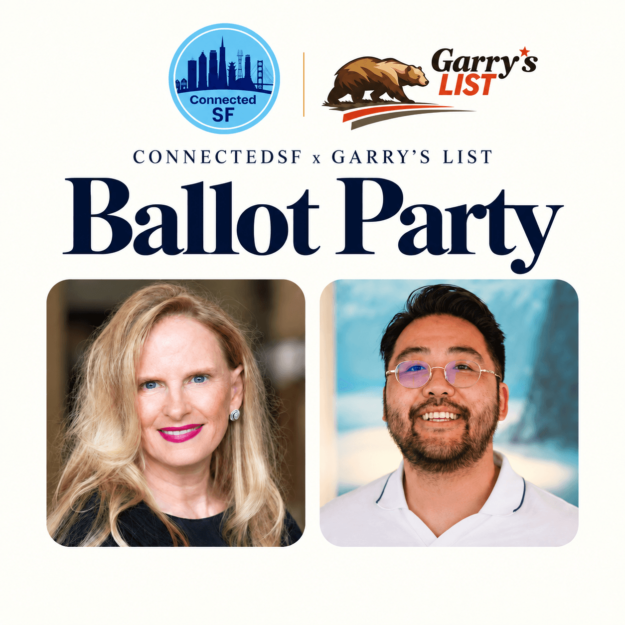 Ballot Party with ConnectedSF cover art
