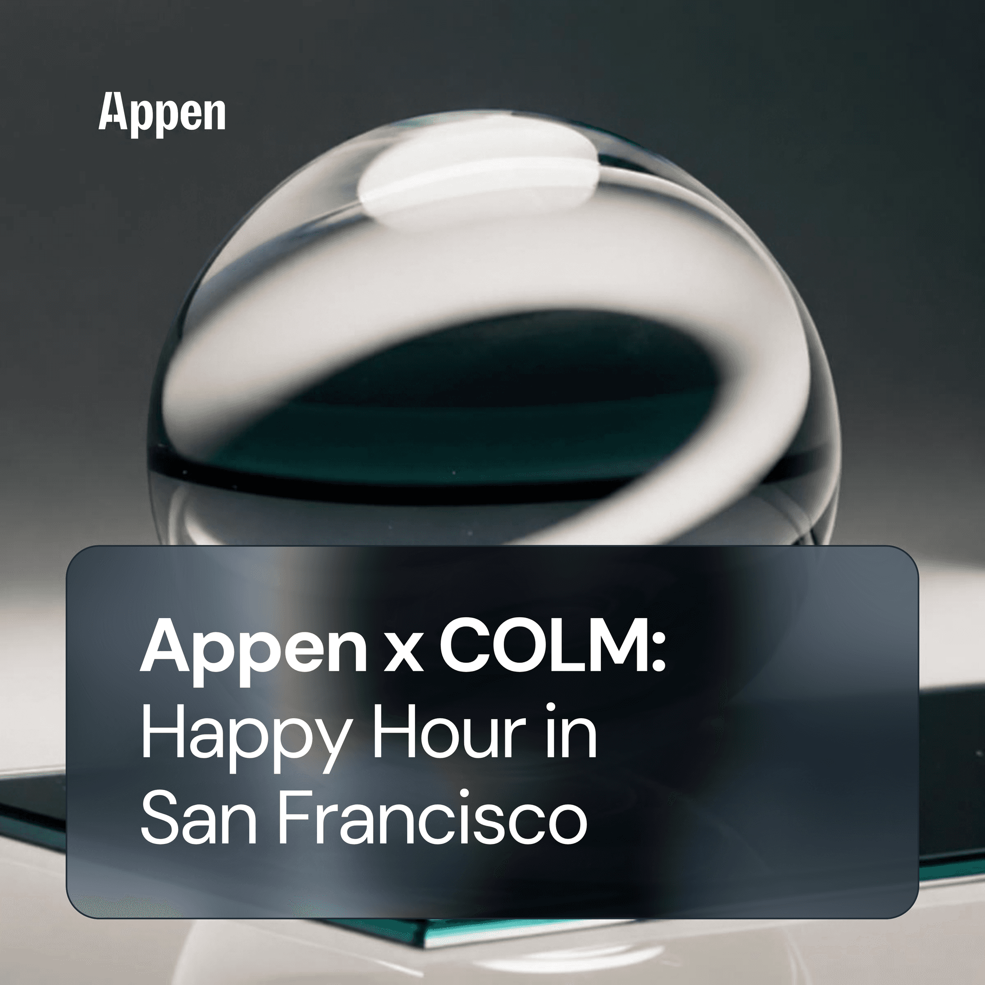 Appen x CoLM: Happy Hour in San Francisco cover art