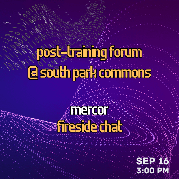 SPC Post-Training Forum: Mercor CEO, Brendan Foody cover art