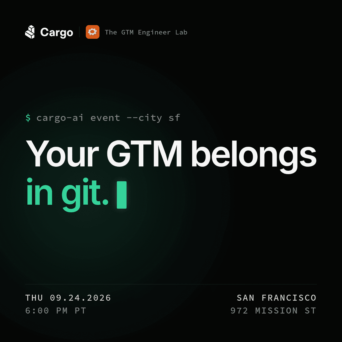 🧱 Your GTM belongs in git | SF cover art