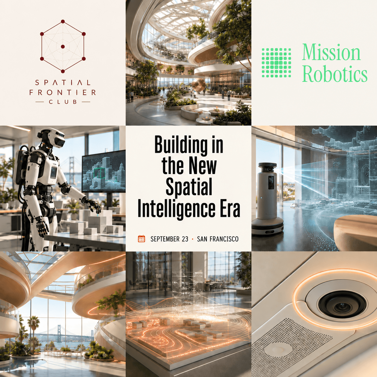 Building in the New Spatial Intelligence Era | Spatial Frontier Club x Mission Robotics cover art