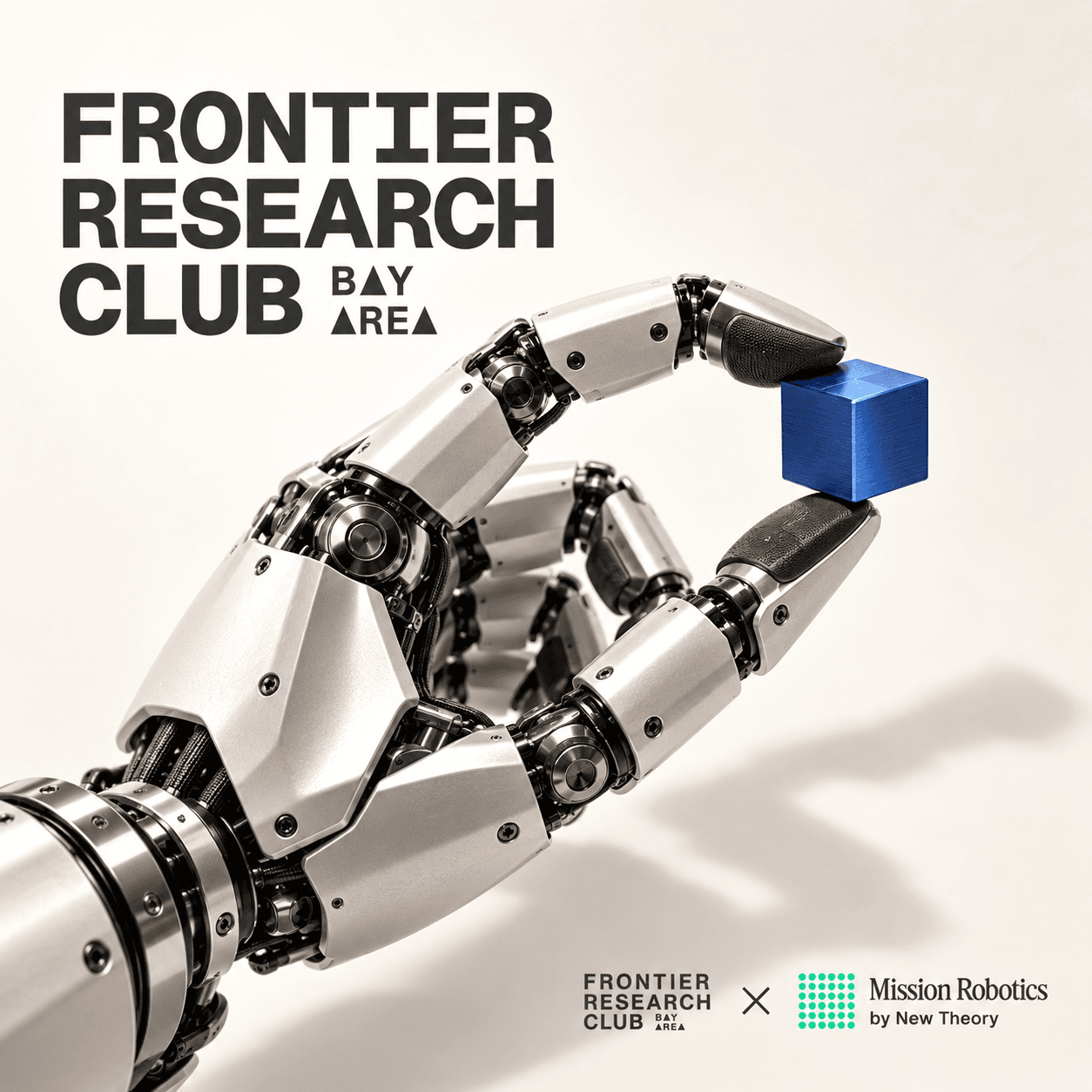 Bay Area Frontier Research Club #27 | Embodied AI (dinner + paper discussion @ Mission Robotics) cover art