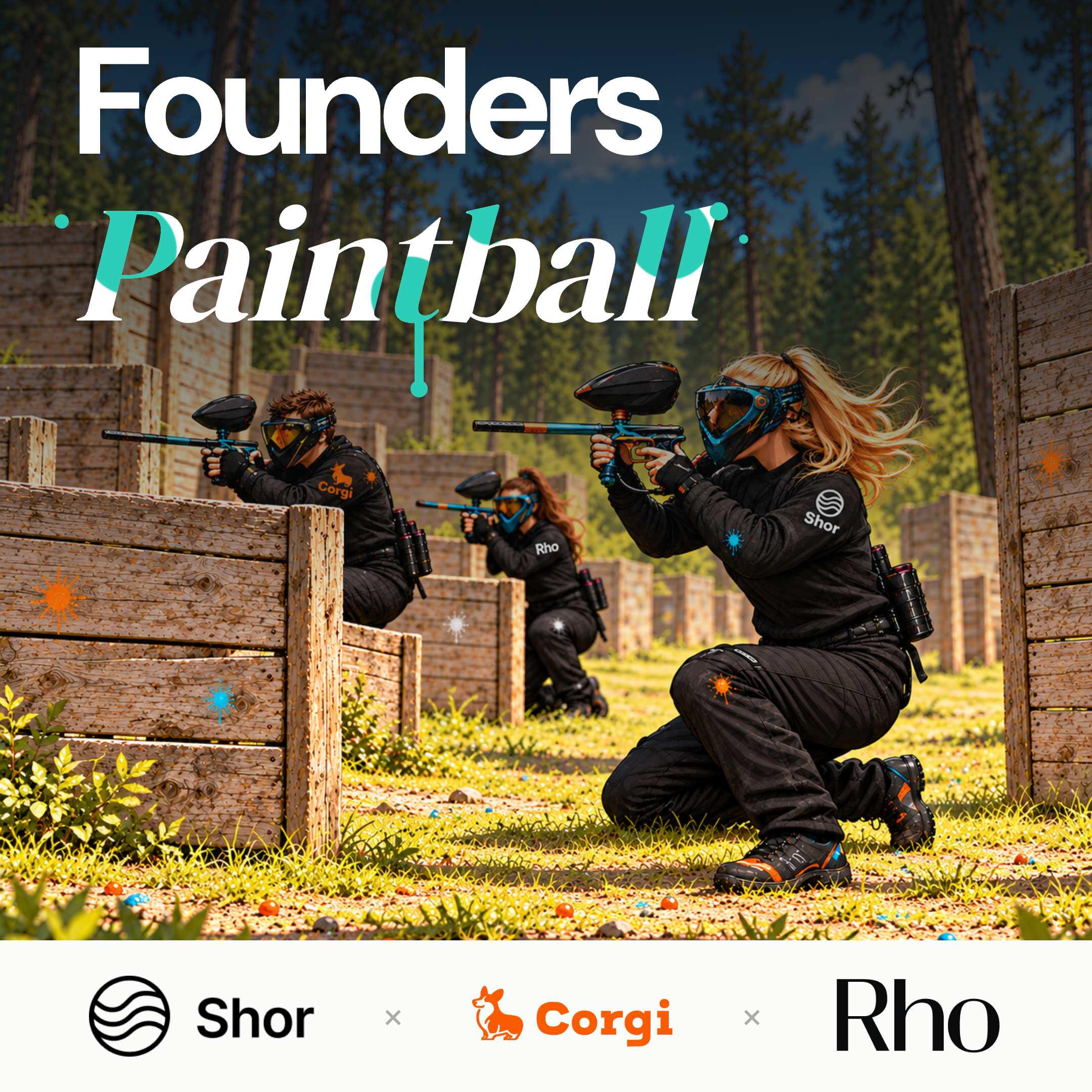 Founders Paintball - Shor x Corgi x Rho cover art