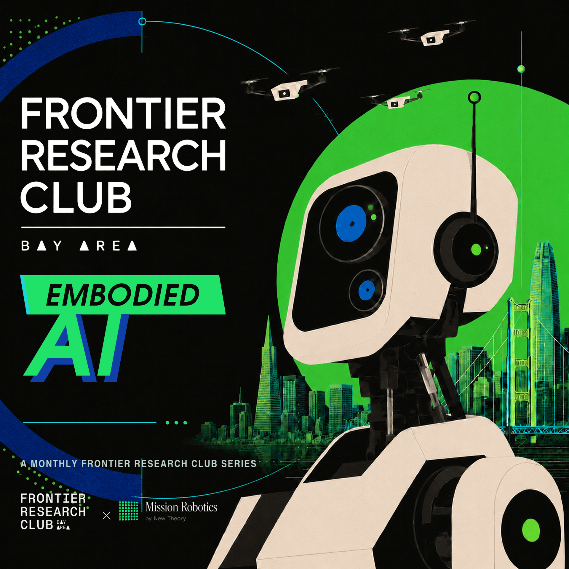 Bay Area Frontier Research Club #22 | Robotics & Embodied AI (dinner + paper discussion @ Mission Robotics) cover art