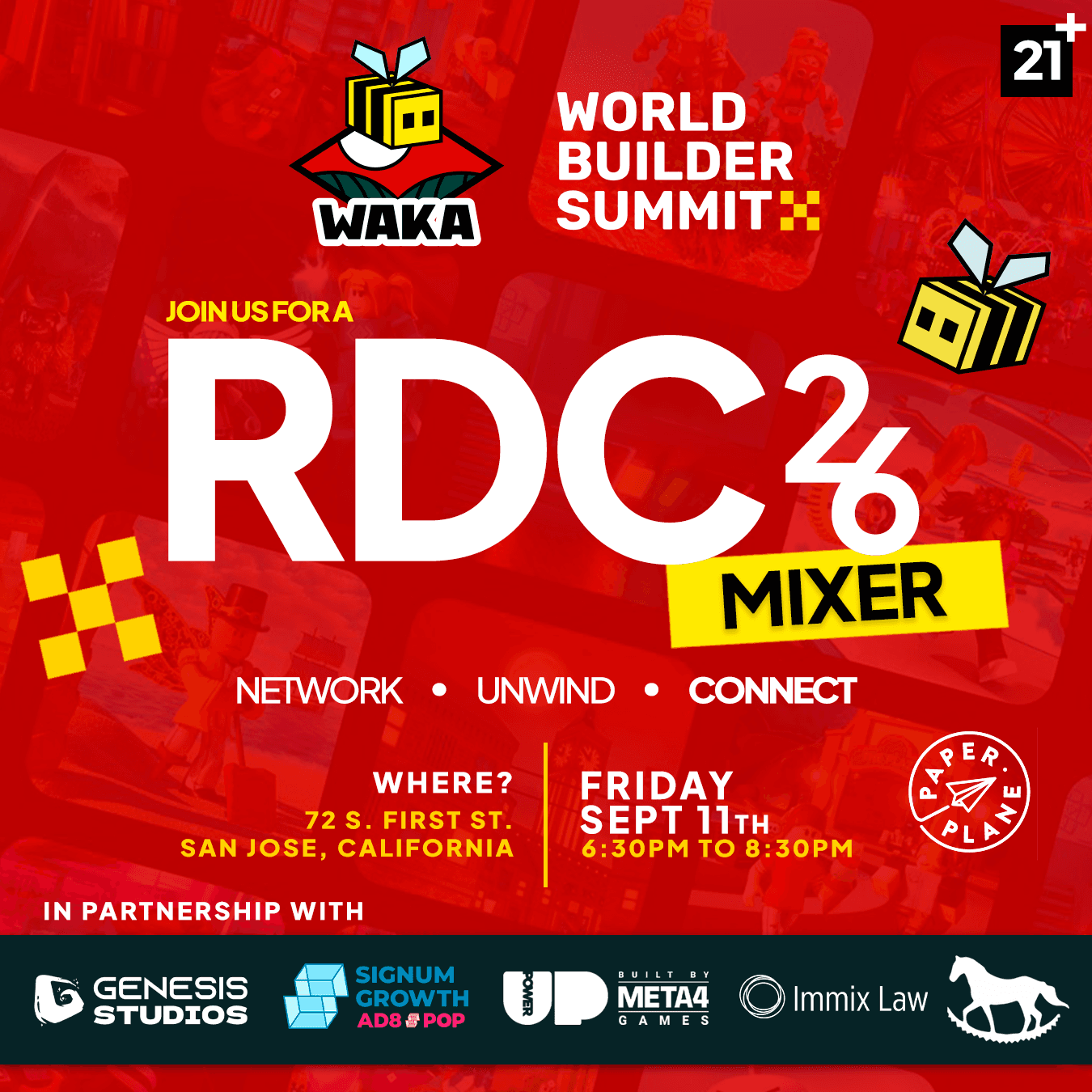 WAKA x WorldBuilder Mixer cover art