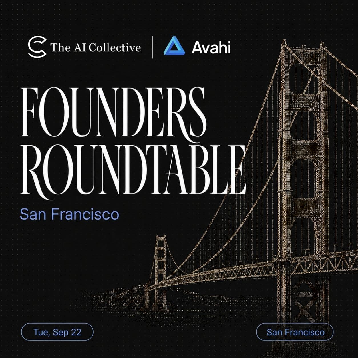 🧠AI Founders Roundtable with The AI Collective SF x Avahi cover art