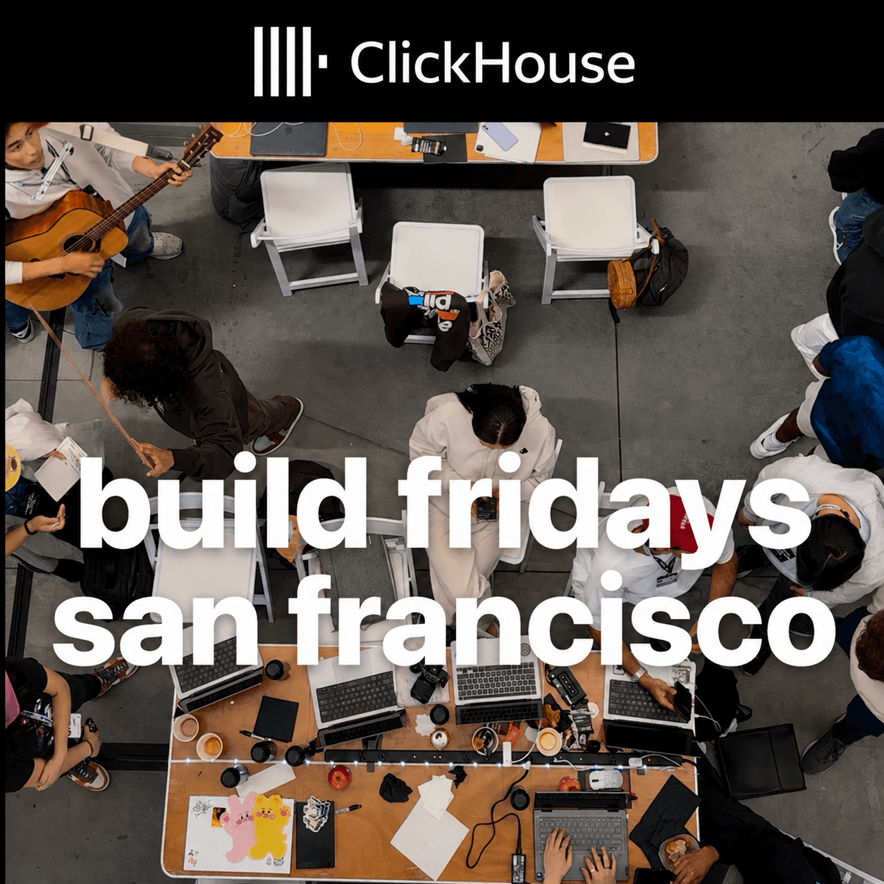 build fridays sf x clickhouse + langfuse - work on your startup alongside others cover art