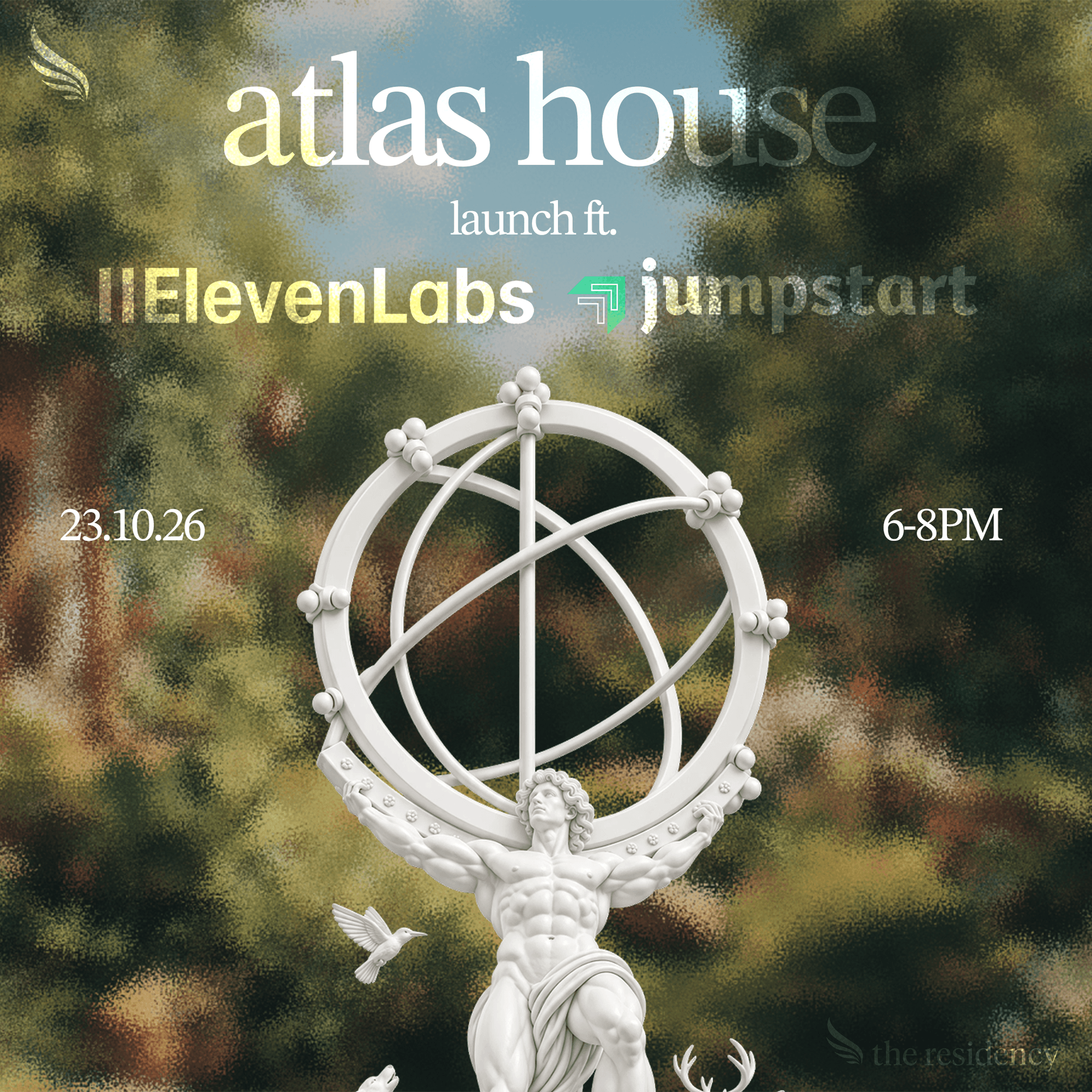 atlas house launch w/ eleven labs cover art
