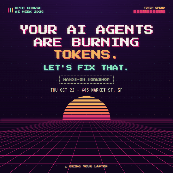 Your AI Agents Are Burning Tokens. Let's Fix That: Hands-on Workshop cover art