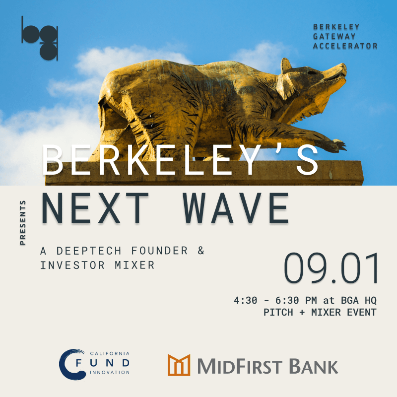 Berkeley's Next Wave: A Deep Tech Founder & Investor Mixer cover art