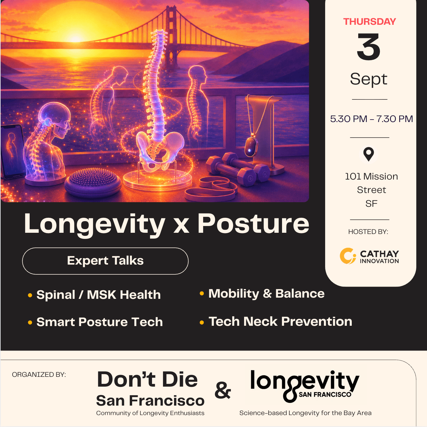 Longevity x Posture cover art